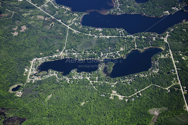 Little Long Lake in Iosco County, Michigan